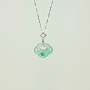 繁星晶翠 蛋面墜鍊